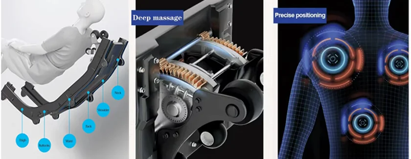4D Zero Gravity Massage Chair: applications