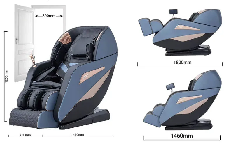 4D Zero Gravity Massage Chair: equipment detail