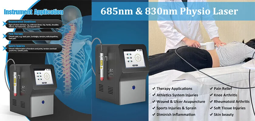 Fisioterapia Láser 685/830: características