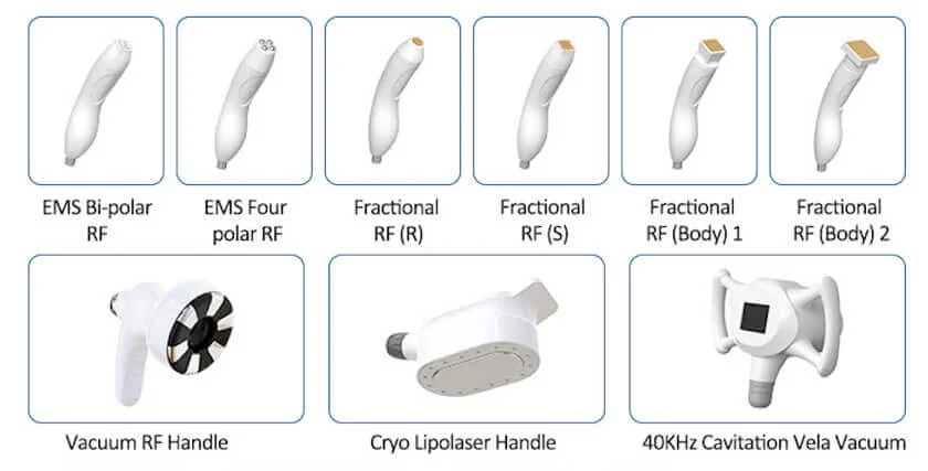 9 IN 1 Cavitation: equipment detail