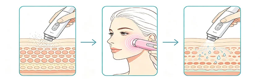  Facial de Burbujas de Oxígeno: detalle del equipo