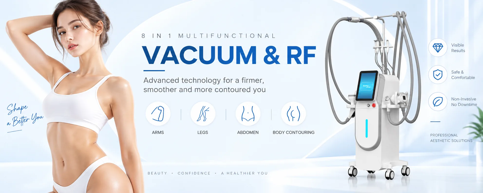 8 IN 1 MULTIFUNCTIONAL BODY SCULPTING & RF