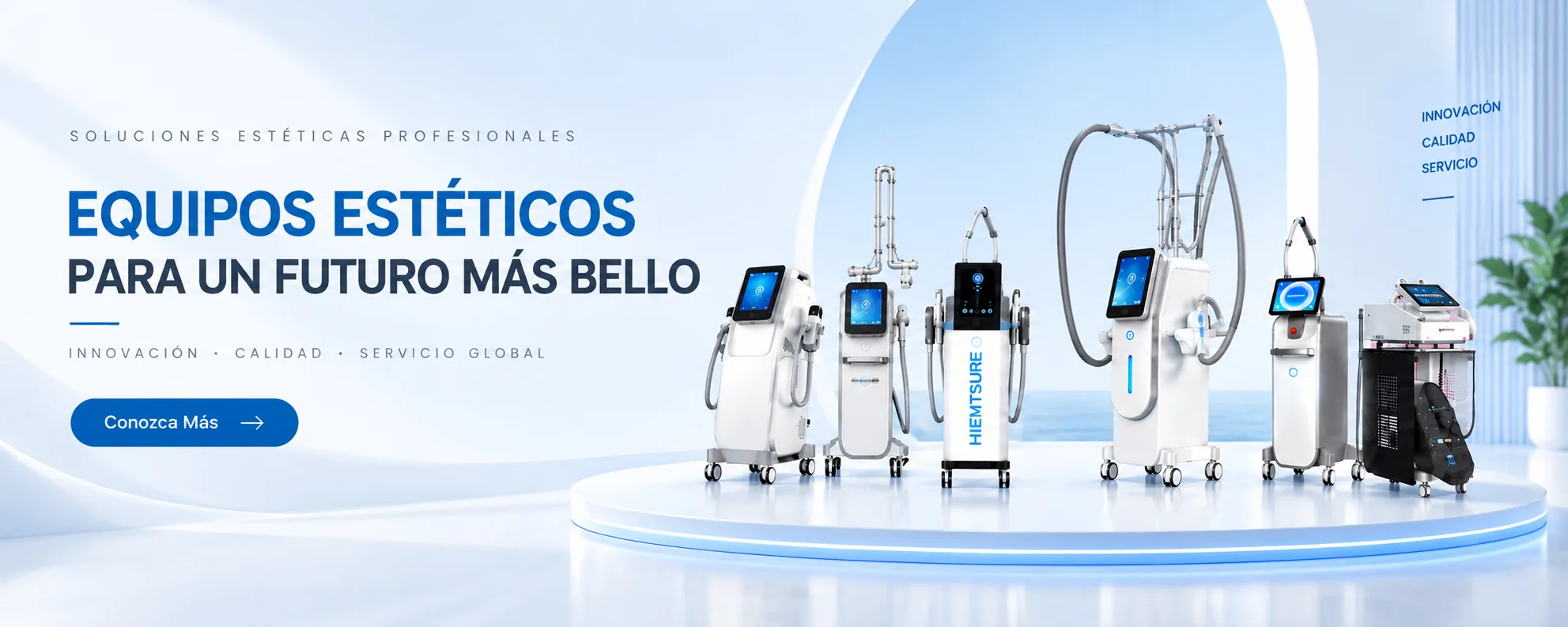 FABRICANTE DE EQUIPOS ESTÉTICOS PROFESIONALES